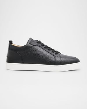 Men's Rantulow Leather Low-Top Sneakers