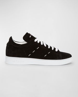 Men's Suede Low-Top Sneakers