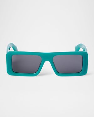 Men's Troy Acetate Rectangle Sunglasses