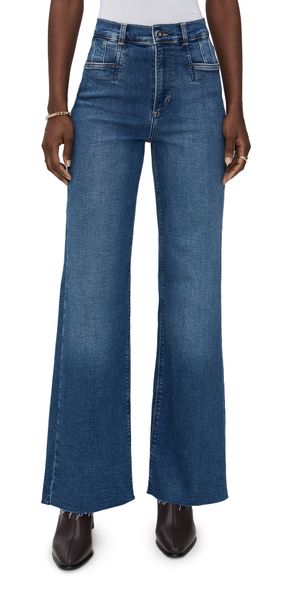 Favorite Daughter The Jordie Super Hi Rise Wide Leg Jeans Madison 33