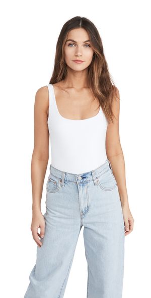 Susana Monaco Low Back Thong Bodysuit Sugar S