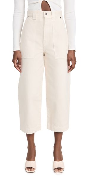 Khaite Hewey Jeans Ivory Rigid 26