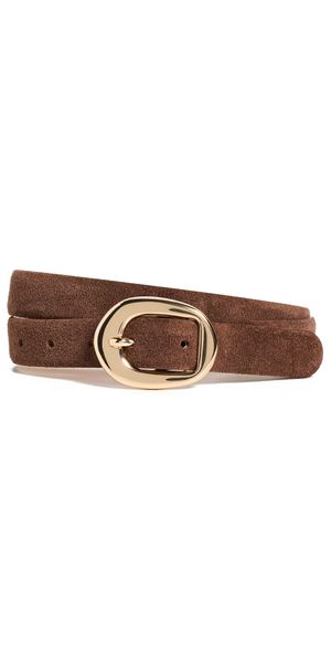 B-Low The Belt Greyson Mini Suede Belt Sable Gold L