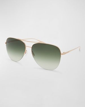 Chevalier Titanium Aviator Sunglasses