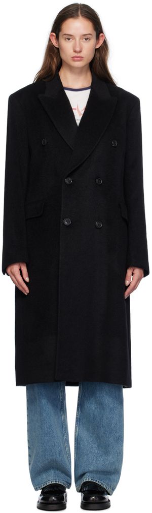 OUR LEGACY Manteau Whale noir