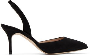 Manolo Blahnik Escarpins Carolyne noirs