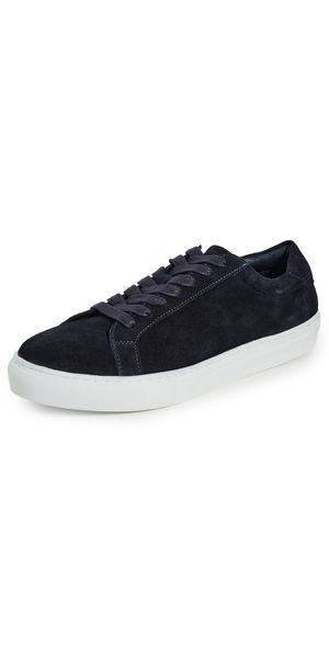 Les Deux Theodor Suede Sneakers Dark Navy 46