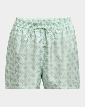 Ma Quad Silk Pull-On Shorts