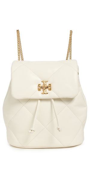 Tory Burch Kira Diamond Quilt Mini Backpack Warm White One Size