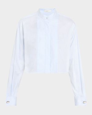 Kat Classic Cropped Shirt