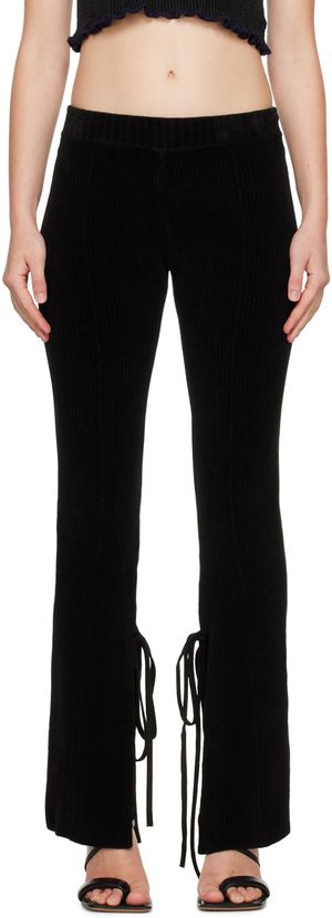 JACQUEMUS Black 'Le Pantalon Duci' Leggings