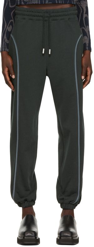 Eckhaus Latta Gray Paneled Lounge Pants