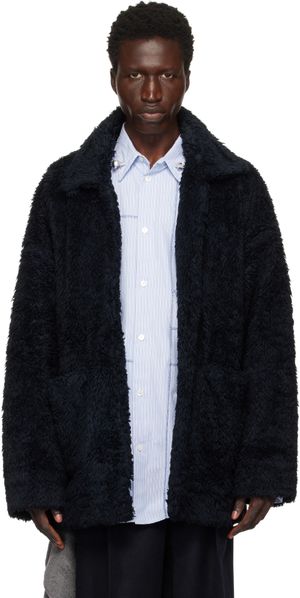 doublet Black Hand-Painted Jacket