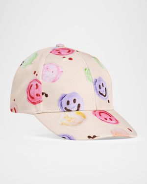 Girl's Printed Baseball Cap