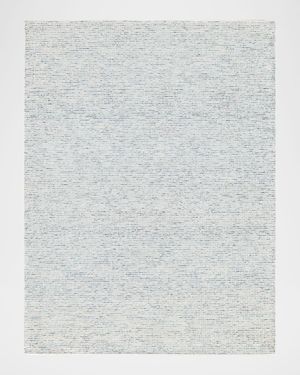 Key West Hand-Tufted Ivory/Blue Rug, 8' x 10'