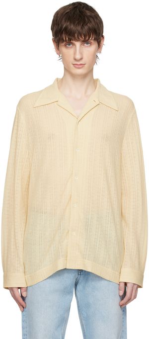 Séfr Chemise Ripley blanc cassé