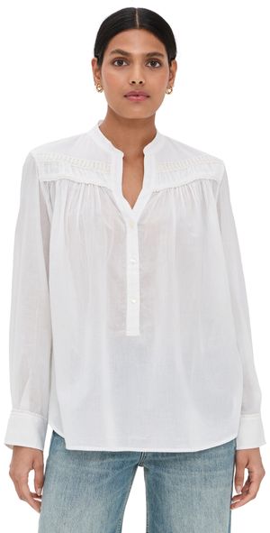 Nili Lotan Clarys Top Ivory L