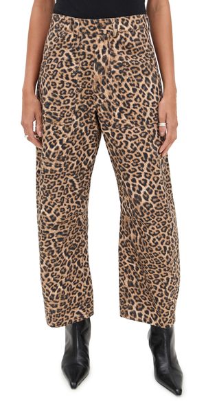 LNA Cross Creek Leopard Pants Leopard XS
