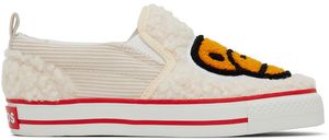 BAPE Kids Off-White Milo Boa Sneakers