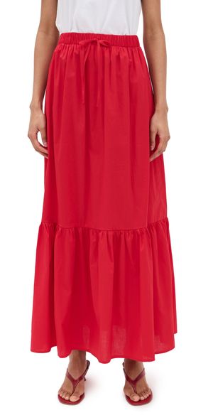 The Lulo Project The Crustiacian Skirt Red XS