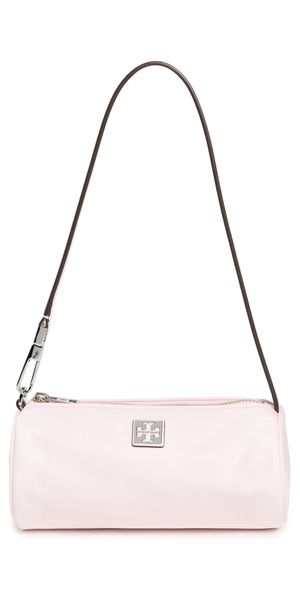 Tory Burch Virginia Cylinder Bag Pink One Size