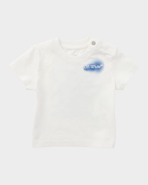 Boy's Arrow Spray Logo Short-Sleeve T-Shirt, Size 3M-3