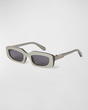Men's Renton Acetate Oval Sunglasses