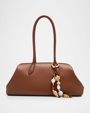 Raia Leather Satchel Shoulder Bag