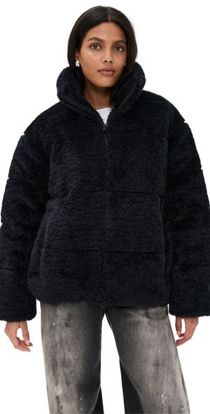 UGG Emmalyn Uggfluff Puffer Jacket Tar L