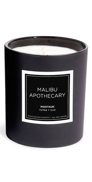 Malibu Apothecary Montauk Candle Matte Black 8.0 oz/237 mL