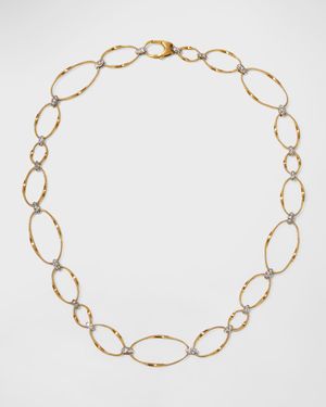 Marrakech Onde 18K Gold Diamond Collar Necklace