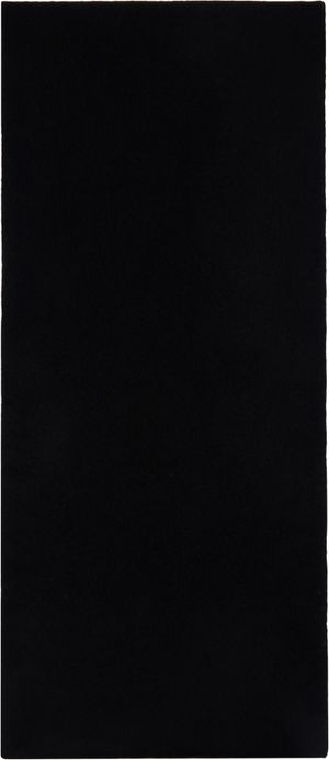 Maison Margiela Black Felted Wool Scarf