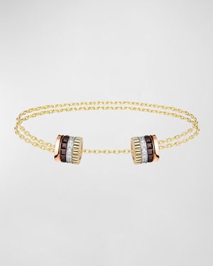 Quatre 18K Gold Brown PVD & Diamond Bracelet