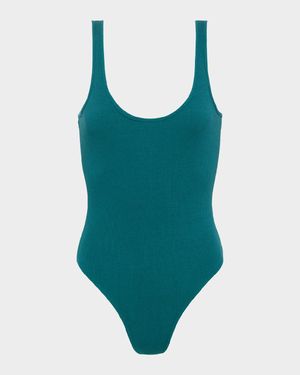 Nica Scoop-Neck Tank Bodysuit