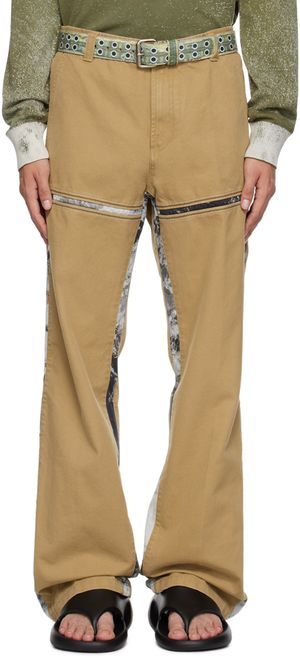 Diesel Beige P-Mich Trousers