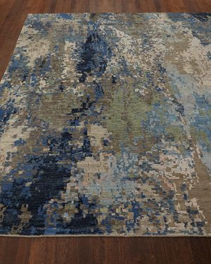 Ellison Tibetan Weave Knotted Rug, 6' x 9'