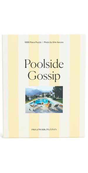 Piecework Puzzles Slim Aarons Poolside Gossip Puzzle Poolside Gossip One Size