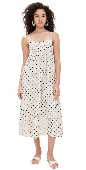 Amanda Uprichard Wynwood Dress Beige/Black XS