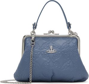 Vivienne Westwood Blue Granny Frame Bag