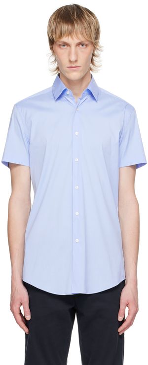 BOSS Blue Button Shirt
