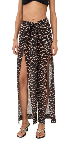 STAUD Hartley Pants Tortoise XS