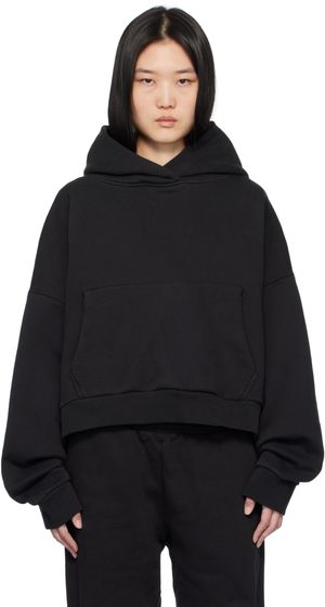 Entire Studios Pull à capuche épais noir