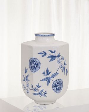 Temba Medium Vase, Blue