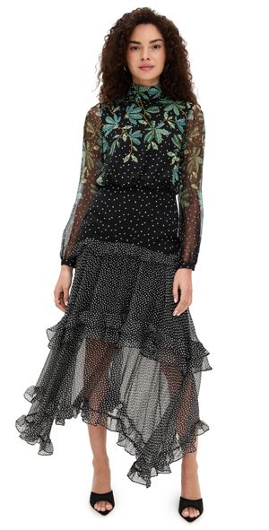 SALONI Jolie-C Dress Pelta Garden Plmt 0