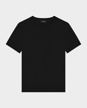 Regal Merino Wool Short-Sleeve Crew T-Shirt