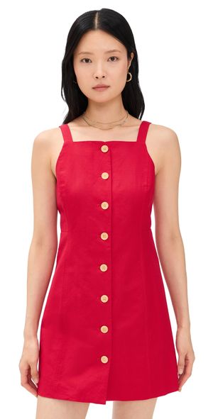 Alex Mill Alexis Dress Crimson XL
