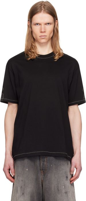 MASTERMIND WORLD Black MW Ball Chain T-shirt