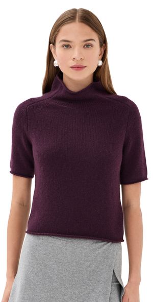 LISA YANG Fride Cashmere Sweater Mahogany 2