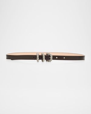 Kat Tabac Nappa Leather Belt
