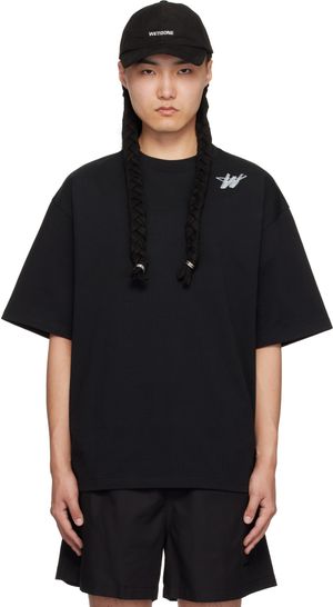 We11done Black WD Logo T-shirt